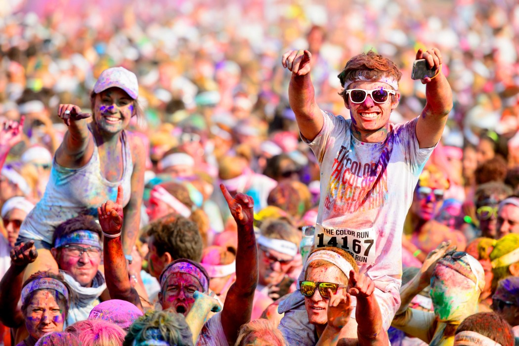 Première Color Run française on vous livre les images de cette course