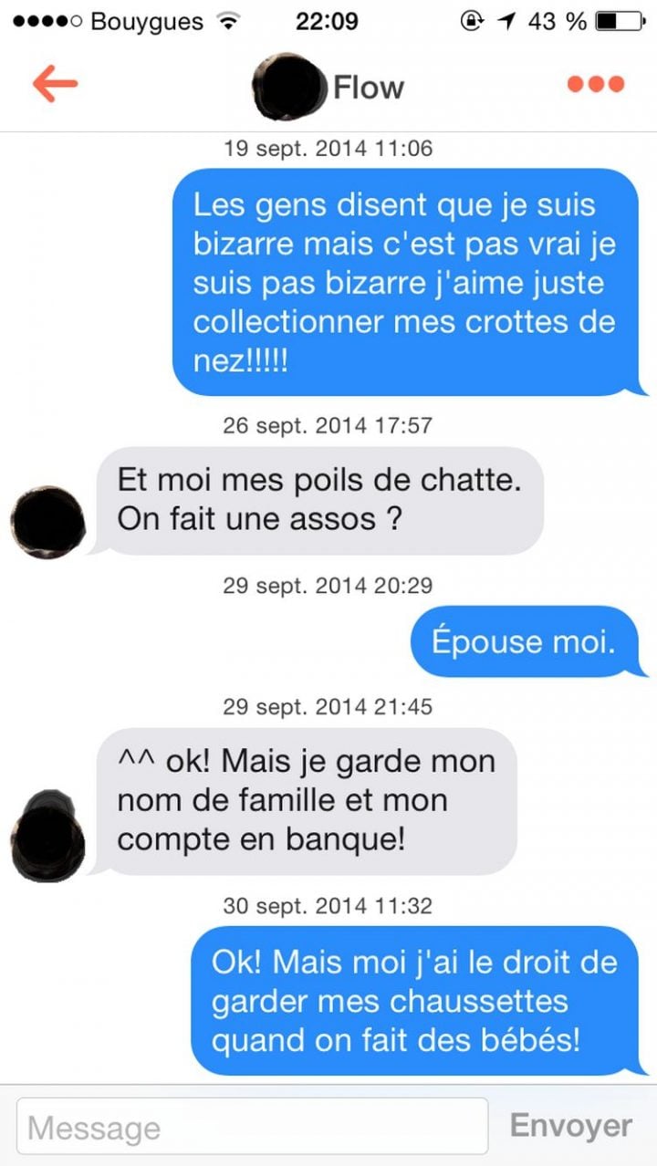 Drague Conversations Tinder Qu On Aurait Voulu Ne Jamais Lire