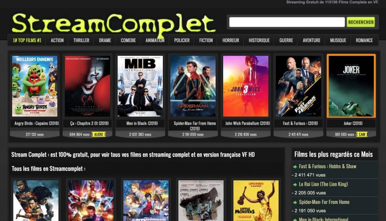 Streaming : Top 22 Des Meilleurs Sites De Streaming Gratuits Pour ...