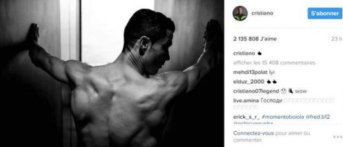 Cristiano Ronaldo Le Joueur De Foot Pose Totalement Nu Sur Instagram