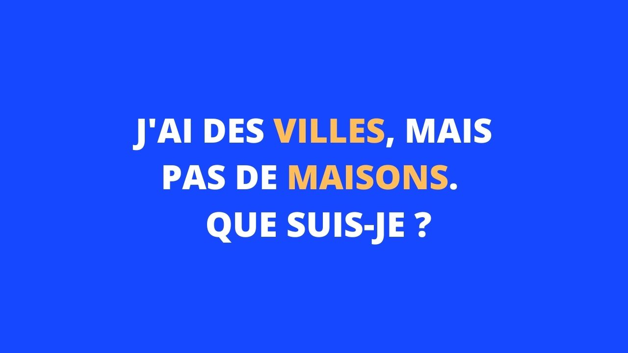 Énigme du jour seuls les plus futés arriveront à déchiffrer cette