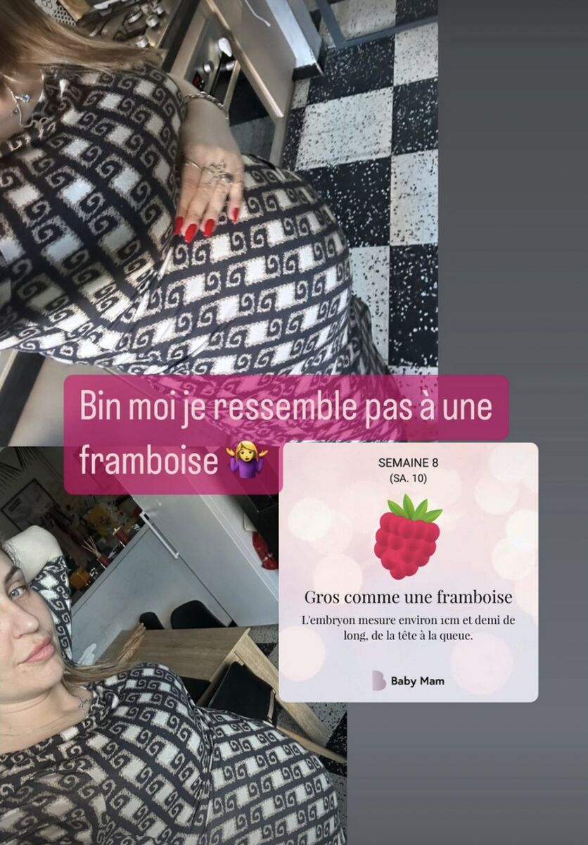 Amandine Pellissard Critiqu E Pour Son Baby Bump Elle Pousse Un