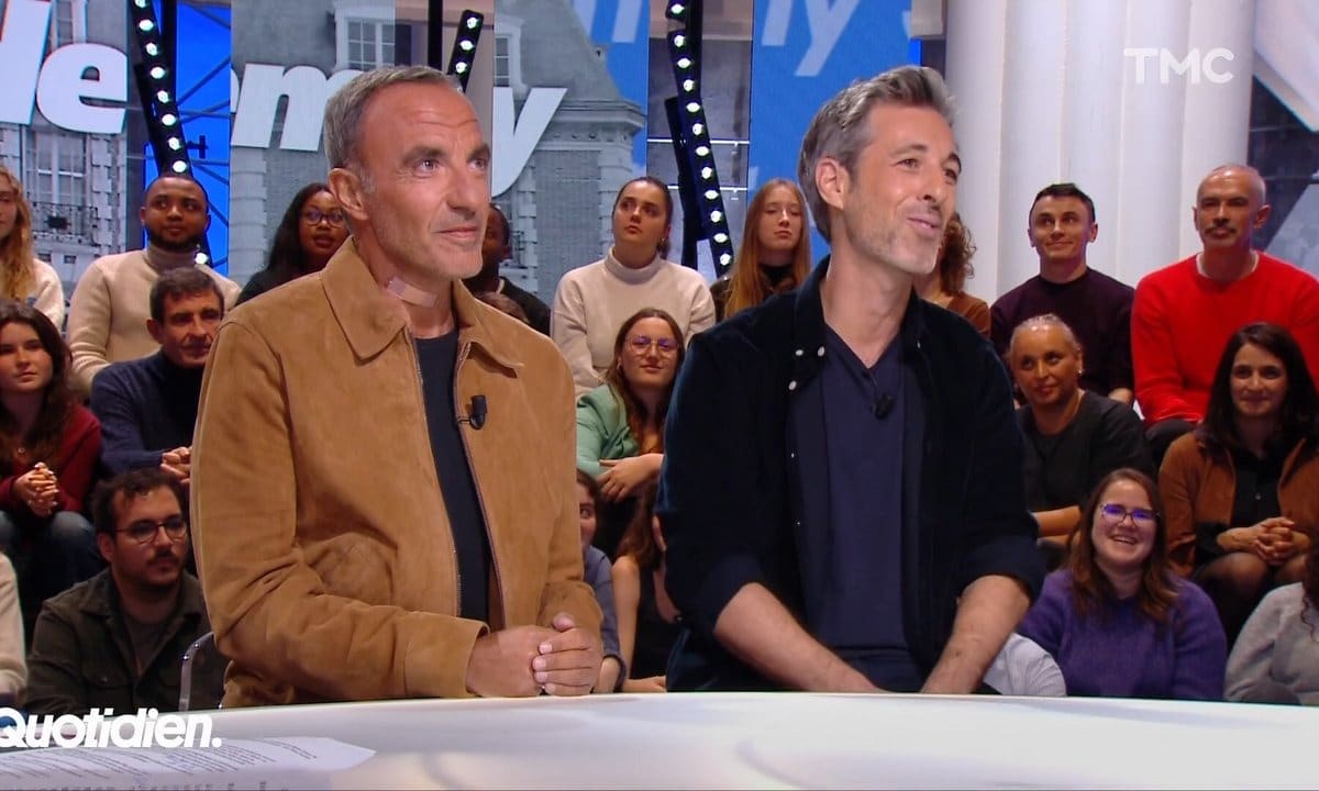 Nikos Aliagas très mal à laise après une question sur léviction de