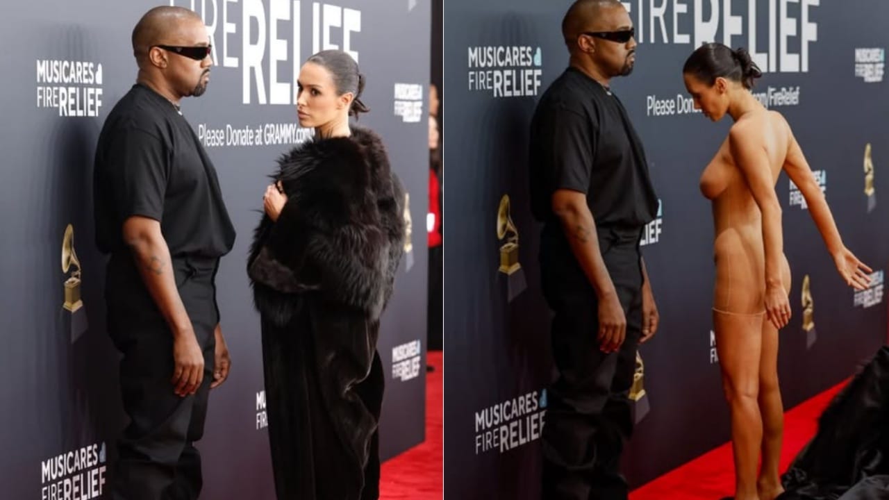 Kanye West Et Bianca Censori Expuls S Des Grammy S La Jeune Femme Est