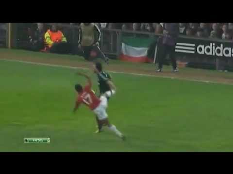 Vidéo : Le carton rouge de Nani contre le Real Madrid