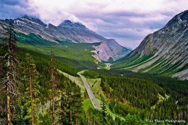 Nigel Pass, Icefield Parkway