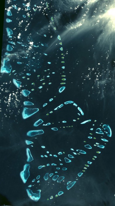 Atolls Maalhosmadulu Îles Maldives