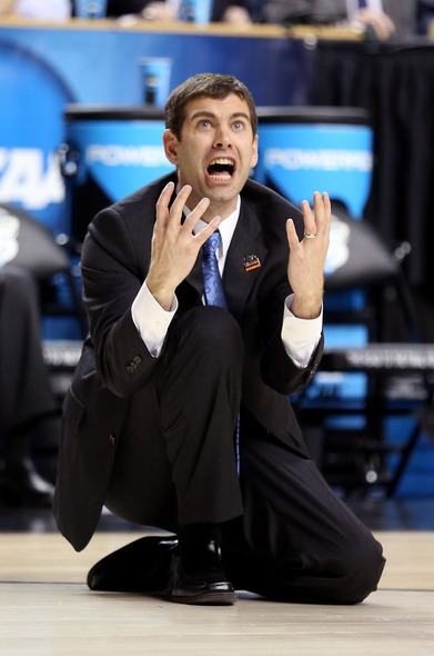 Le moment de souffrance intense du coach Brad Stevens