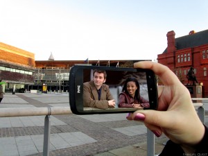 Cardiff Bay, à Cardiff (Pays de Galles) Doctor Who