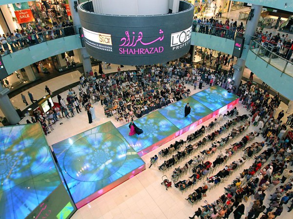 the-mall-hosts-a-lot-of-events-heres-a-fashion-show-with-a-runway-right-in-the-middle-of-one-of-the-malls-open-areas