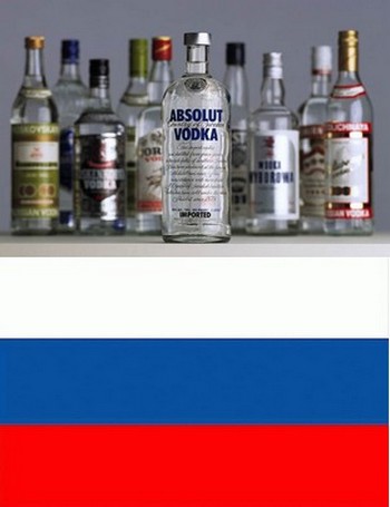 En Russie, il faut laisser les bouteilles de vodka vides au sol.