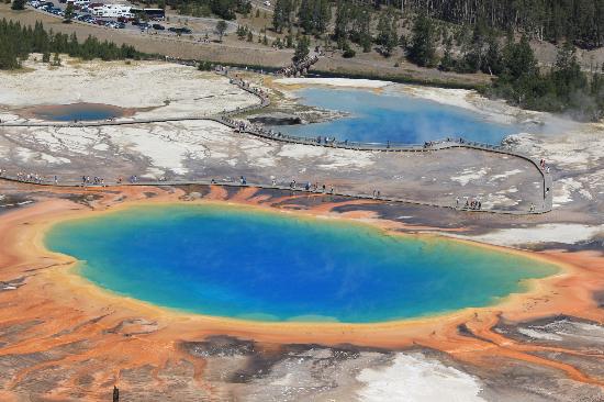 Grand prismatic spring, Usa