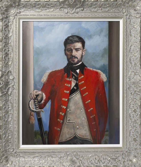 Steven Gerrard ( portrait Burgoyne de Joshua Reynolds)