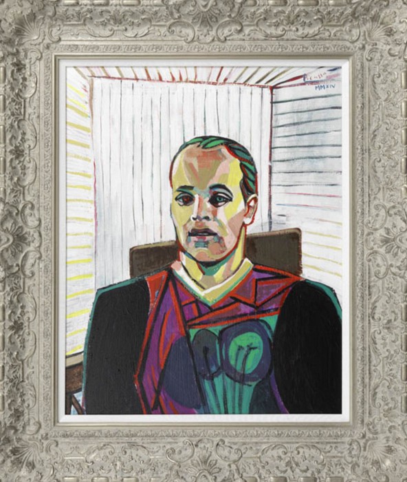 Andrès Iniesta (Dora Maar de Picasso)