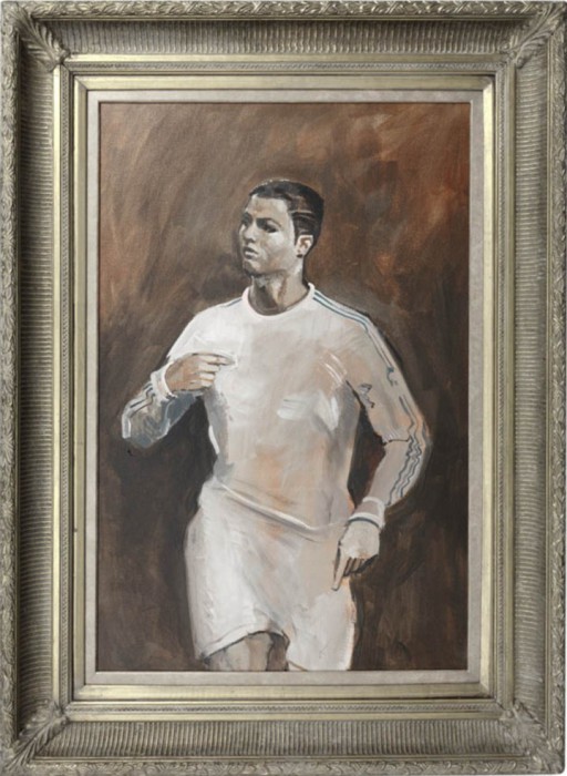 Cristiano Ronaldo (portrait du professeur Antero De Quenta de Columbano Bordaio Pinheiro)