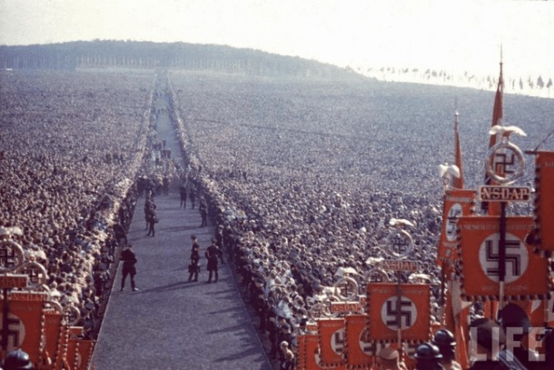 Célébration Nazi à Buckeberg en 1934