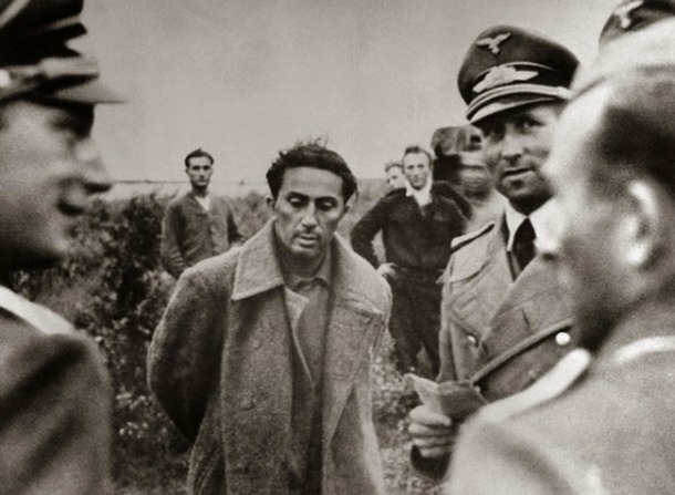 Le fils Yakov Dzhugashvili de Staline capturé par les allemands en 1941. Il a été tué dans un camp de prisonniers.