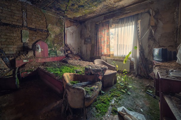 L'hôtel abandonné
