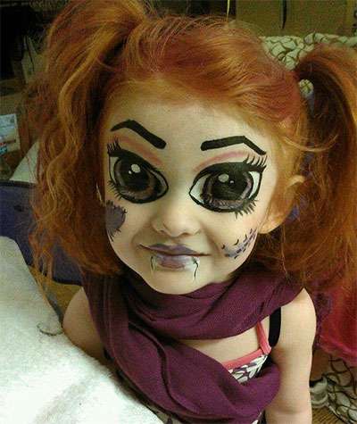 Amazing-Yet-Scary-Halloween-Make-Up-Ideas-looks-For-Girls-2013-2014-15