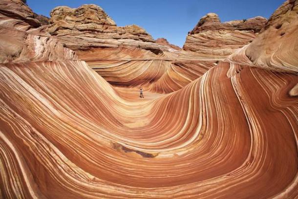 The Wave in Paria Canyon-Vermillion Cliffs Wilderness, Arizona, USA