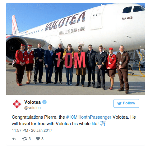 Compagnie aérienne espagnole Volotea