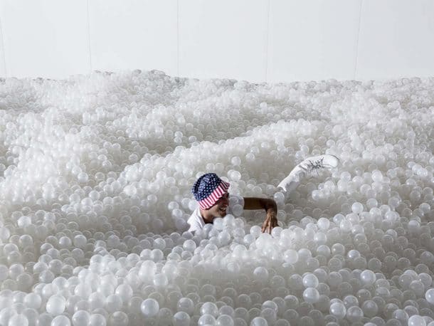 Piscine à boules pour adulte