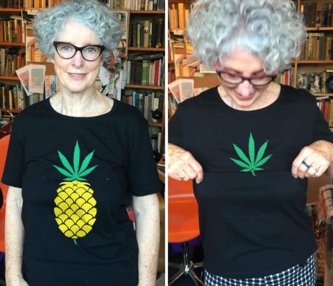 Durant Tout Ce Temps Cette Maman Pensait Qu Elle Portait Un Simple T Shirt Avec Un Motif Ananas