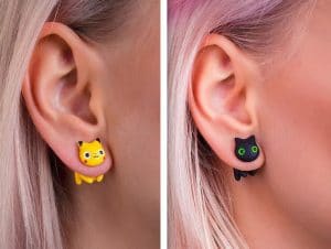 boucles chat en pate fimo