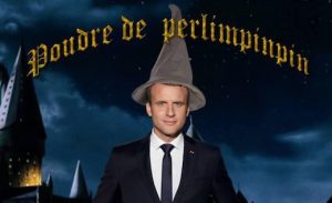 portrait macron detourne