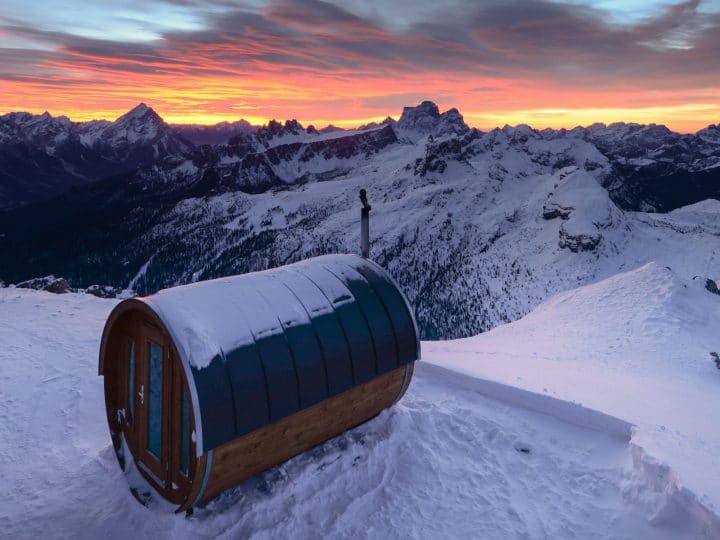 sauna en Italie