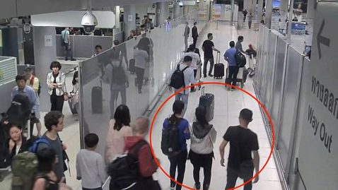 kidnapping aéroport de Bangkok