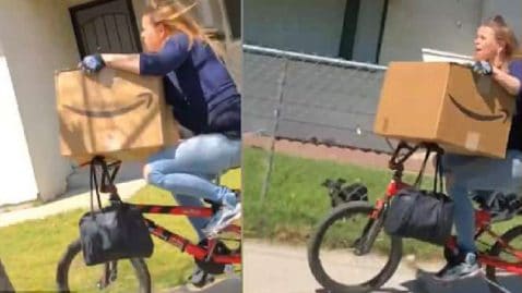 elle vole un colis amazon à ses voisins