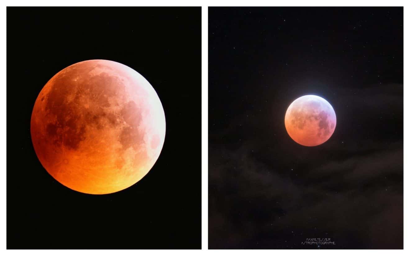 Les plus belles photos de la "super lune de sang"