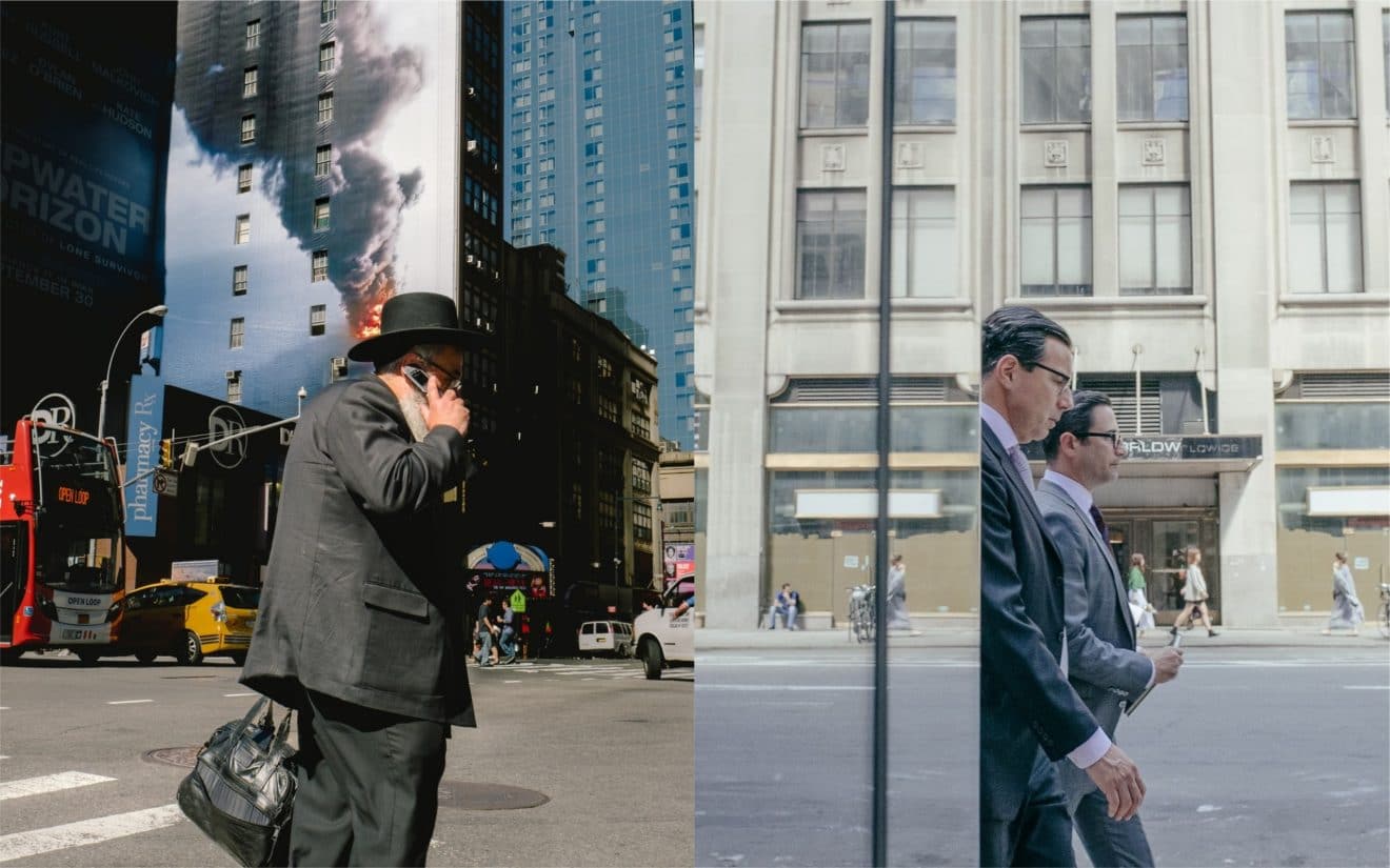 Ce photographe  capture des illusions d optiques  New York