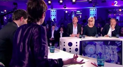 Yann Moix et Christine Angot