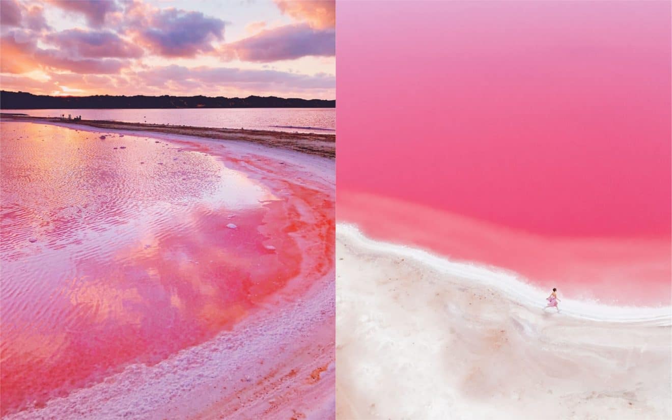 Découvrez Les Magnifiques Photos Du Lagon De Hutt Un Lac Rose Situé En