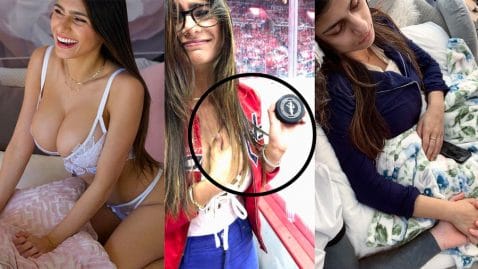 mia khalifa sein dégonflé palet