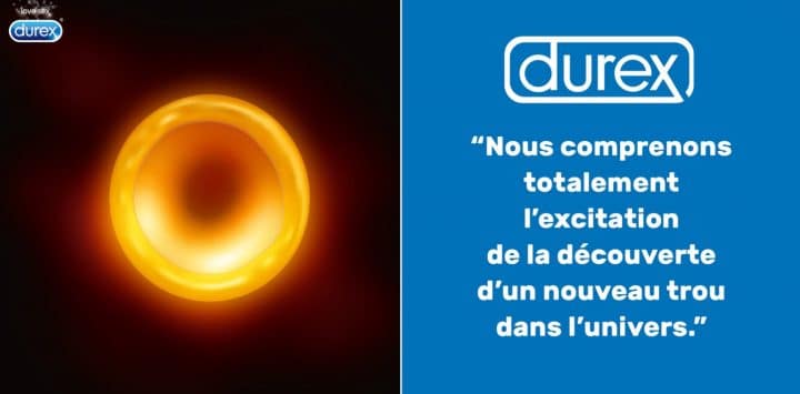 Durex trou noir