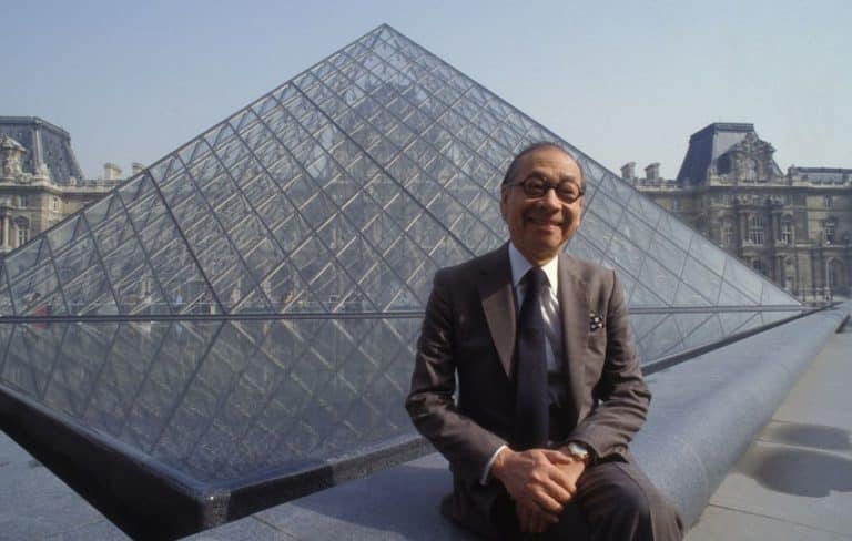 Ieoh Ming Pei Larchitecte De La Pyramide Du Louvre Est Décédé à L