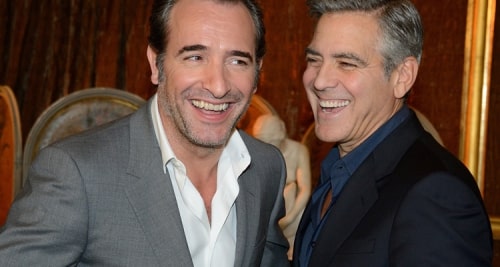 Pour L Anniversaire De George Clooney Jean Dujardin Devoile Une Video Hilarante