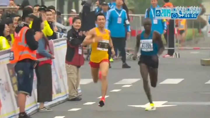 marathon diarrhée gagnant