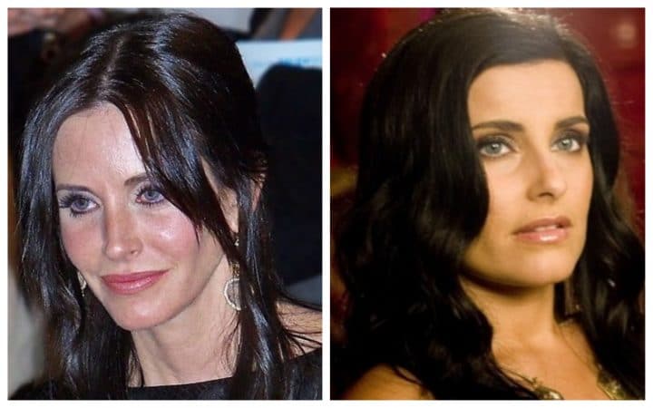 Courtney Cox et Nelly furtado 