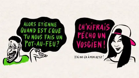 caricature racisme