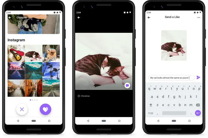 Instagram sur Facebook Dating