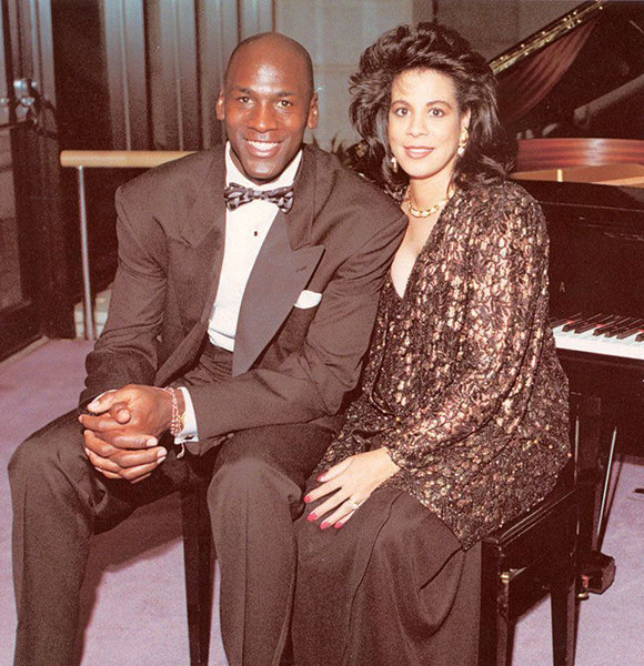 michael jordan et juanita vanoy