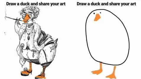 Dessin Canard