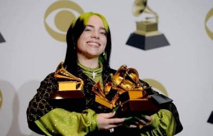 billie eilish grammy awards