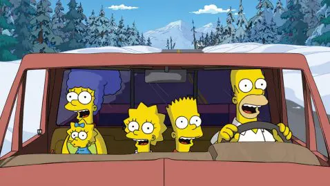 les simpson voiture