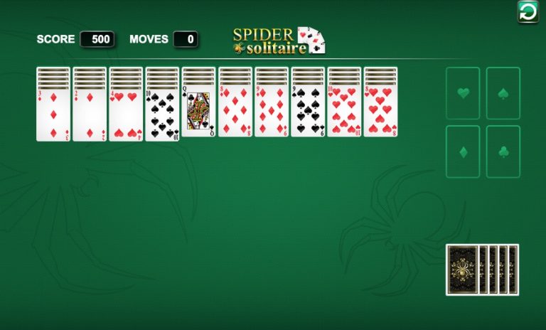 Jouez au Spider Solitaire en ligne : le mythique jeu de cartes