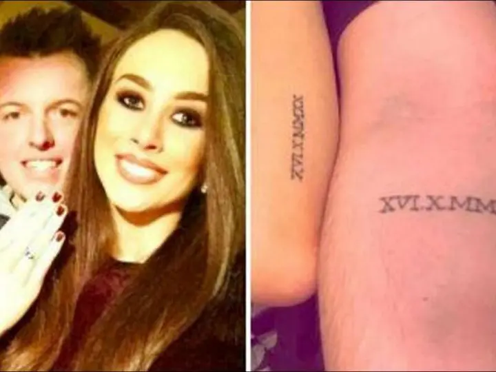 couple tatouage coronavirus mariage